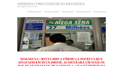 Desktop Screenshot of ganharnamegasena.com